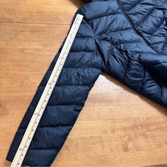 Charter Club Women's Full-Zip Packable Hooded Puffer Winter Jacket Black XL Coat - Picture 11 of 11